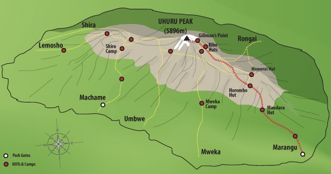 What Are the Mount Kilimanjaro Climbing Routes?